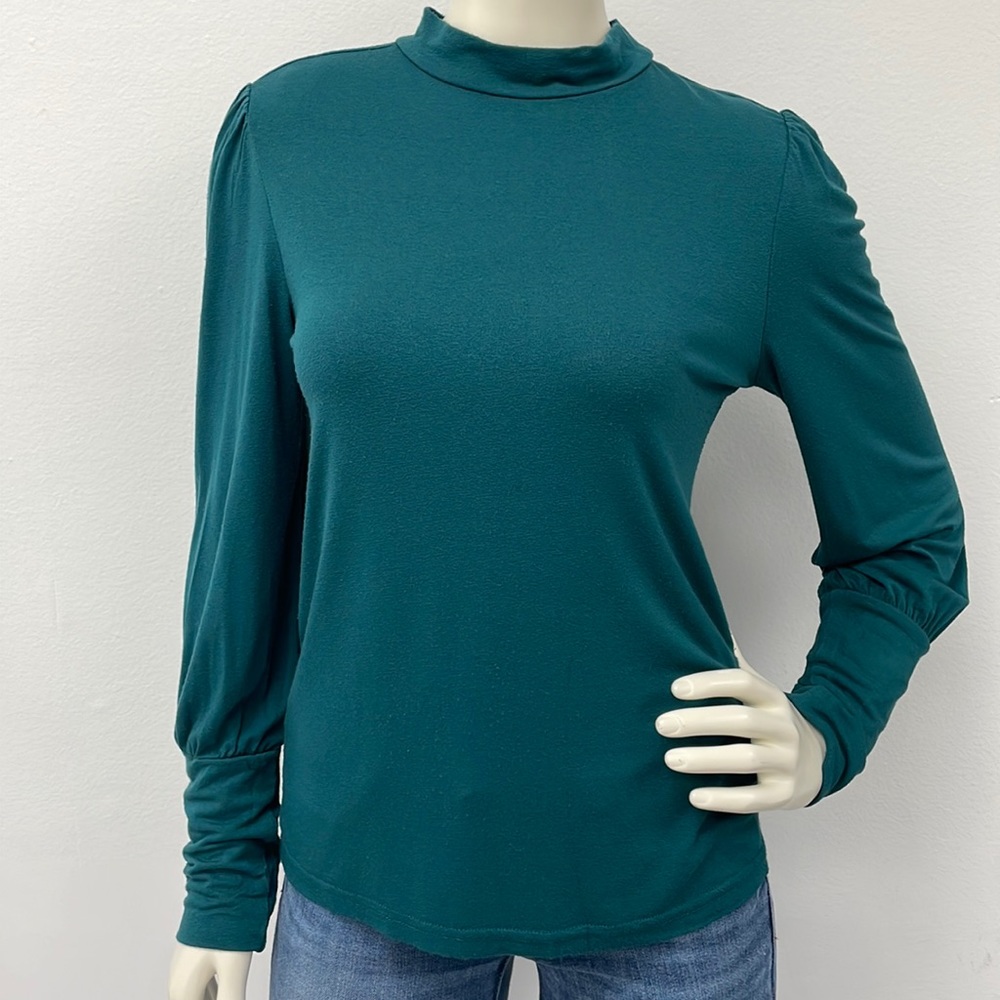 Long Sleeve Teal Top